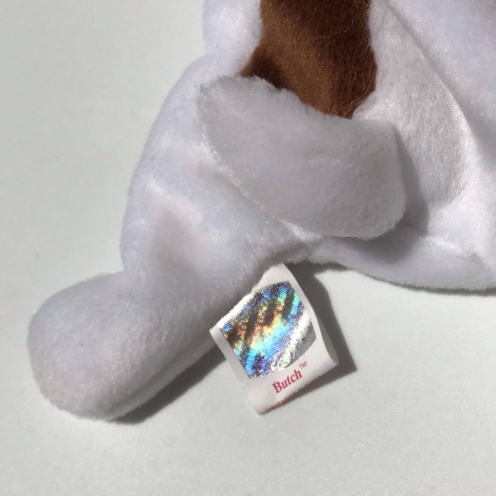 BUTCH Bull Terrier Dog 🐶 Beanie Baby Collectable - Picture 4 of 6